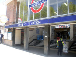 The entrance