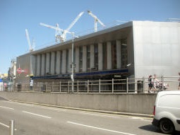 The entrance