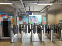 Town centre ticket hall